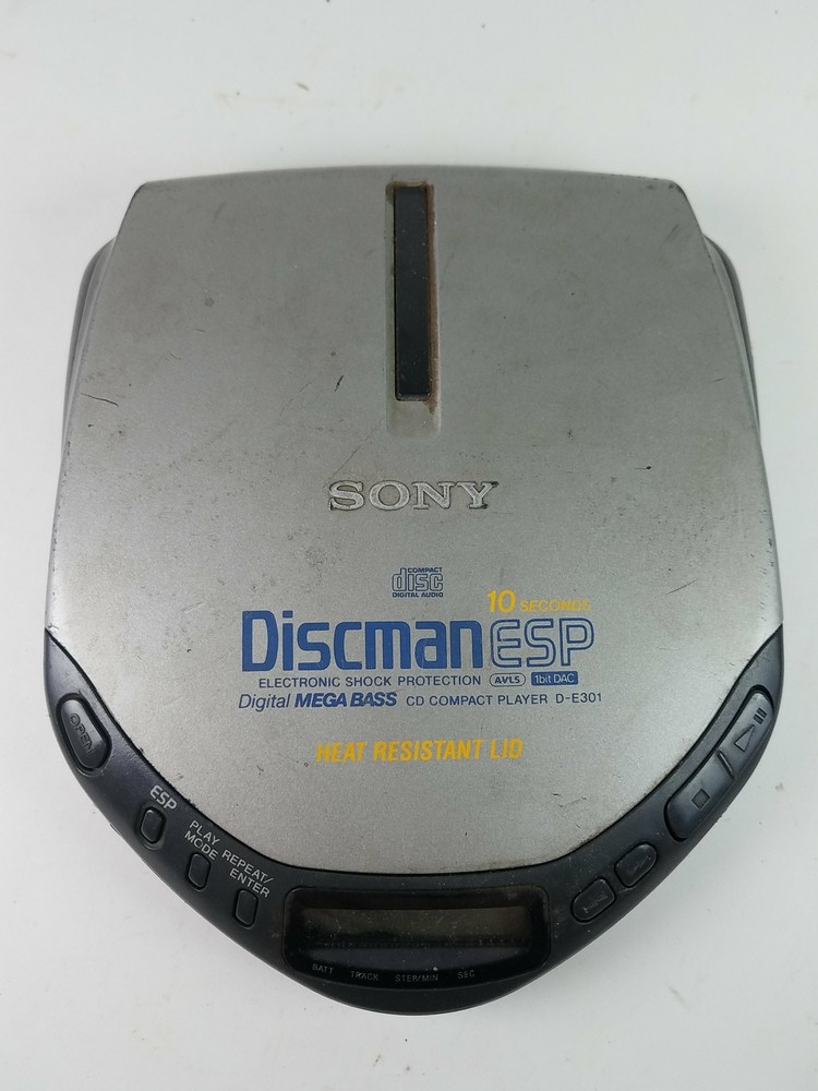 Sony Discman D-E301 Portable Compact Disc Player CD   D-E301 D-E301