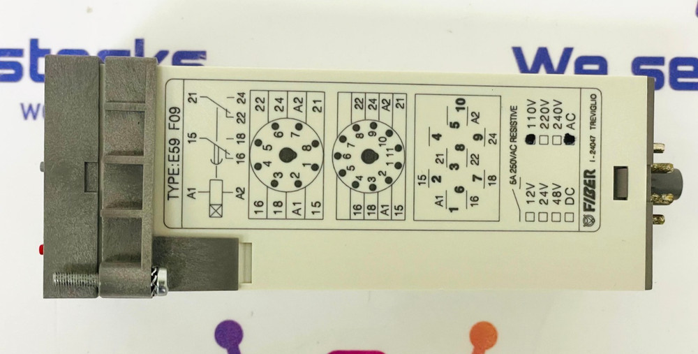 FIBER E59-F09 Timer Module E59B4ST09O3