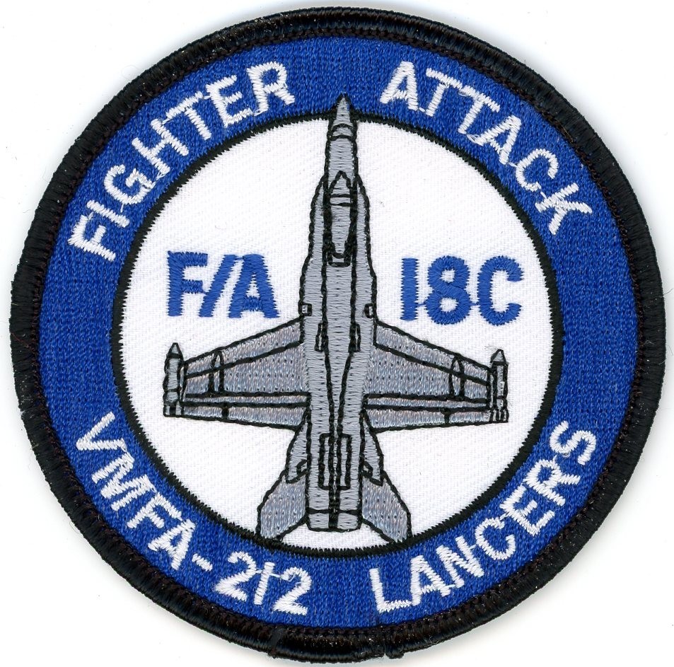 USMC Patch: Marine Fighter Attack Squadron 212 (VMFA-212)