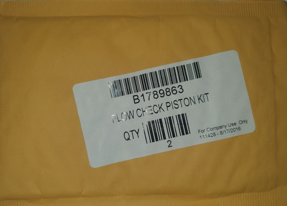 Danfoss B1789863 Flow Check Piston Kit Qty 2