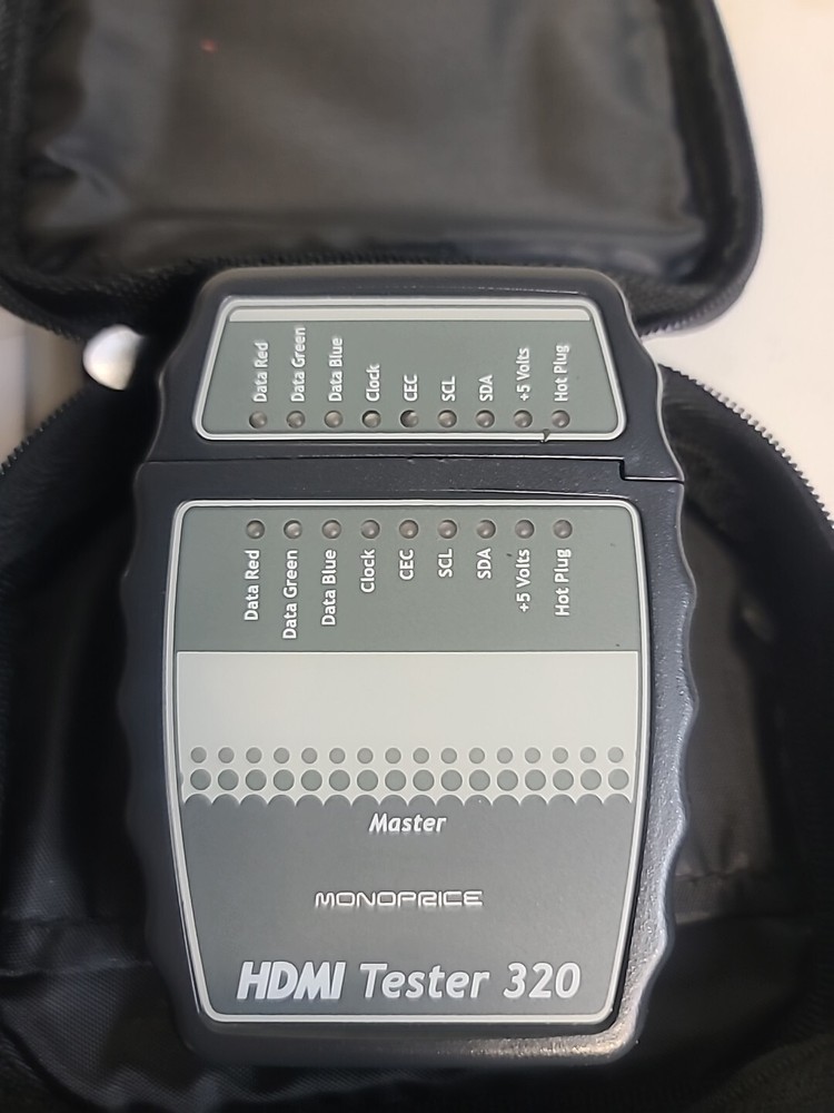 Monoprice Mct-320 Hdmi Cable Tester & Case
