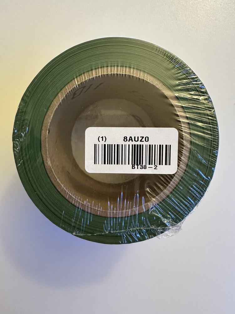 Barricade Tape  3" Roll width  200 ft Roll ~ 4 mil Thick ~ GREEN  ~ Polyethylene