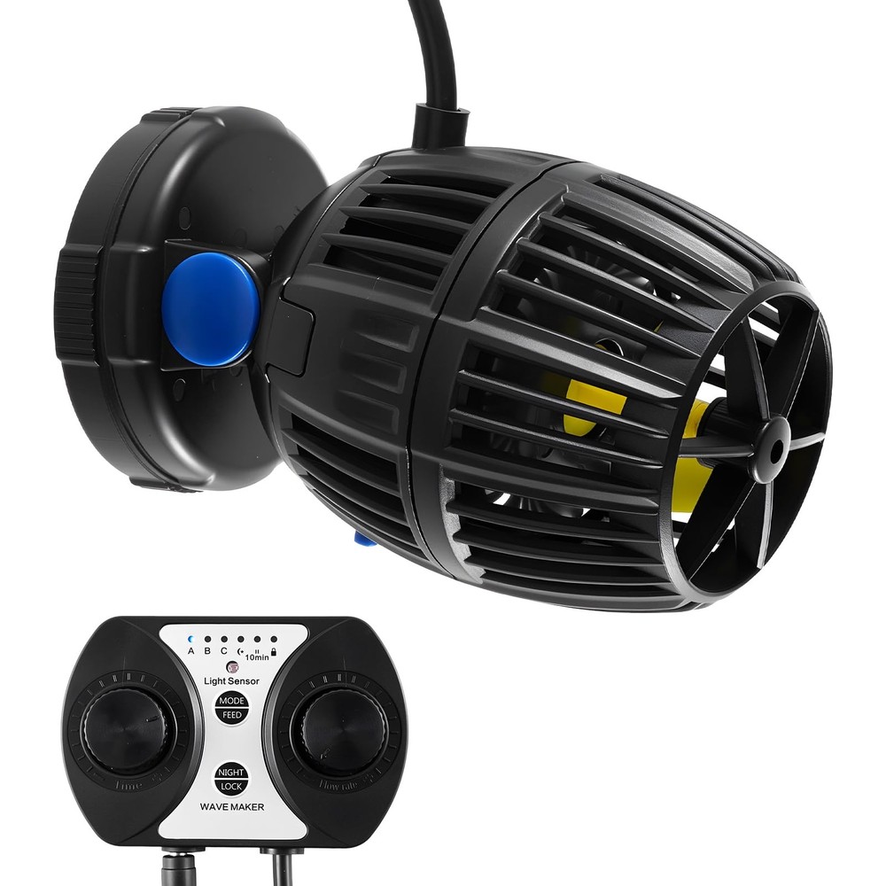 Vevor Aquarium Wave Maker 20W 2113 GPH Quiet Strong DC Powerhead Adjustable Fish