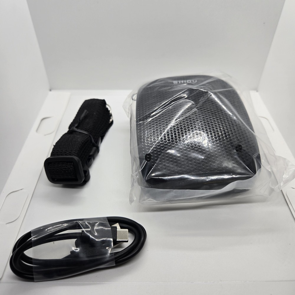 SHIDU Voice Amplifier with Microphone Headset, Bluetooth Black S258 **READ
