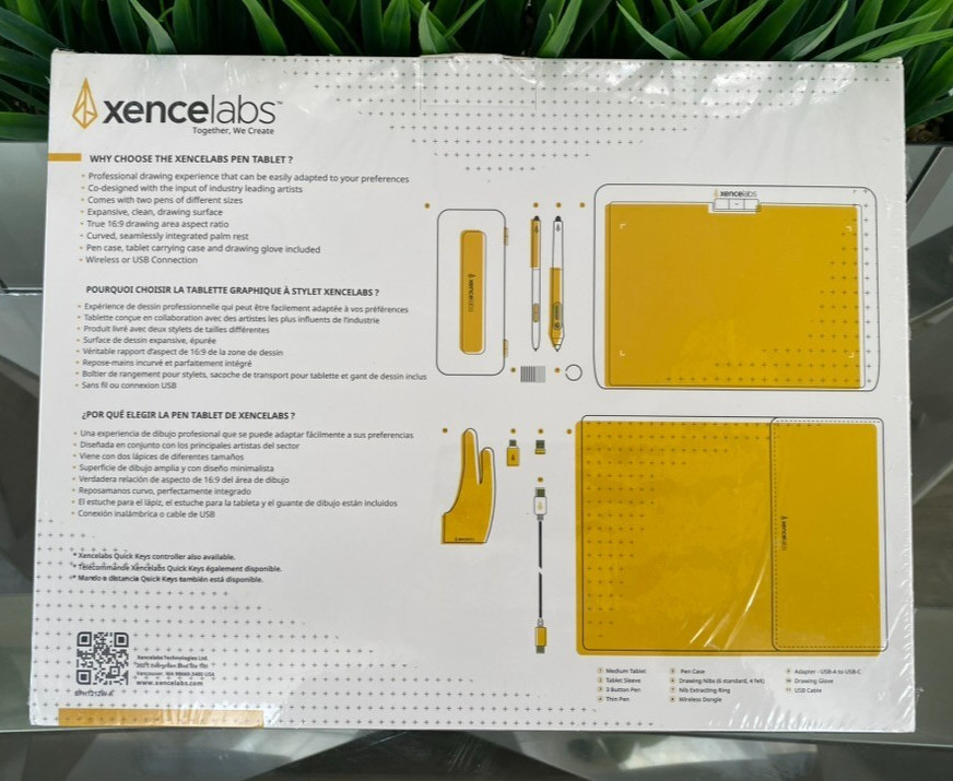 XenceLabs Drawing Pen Tablet Medium- Unopened still in plastic wrap