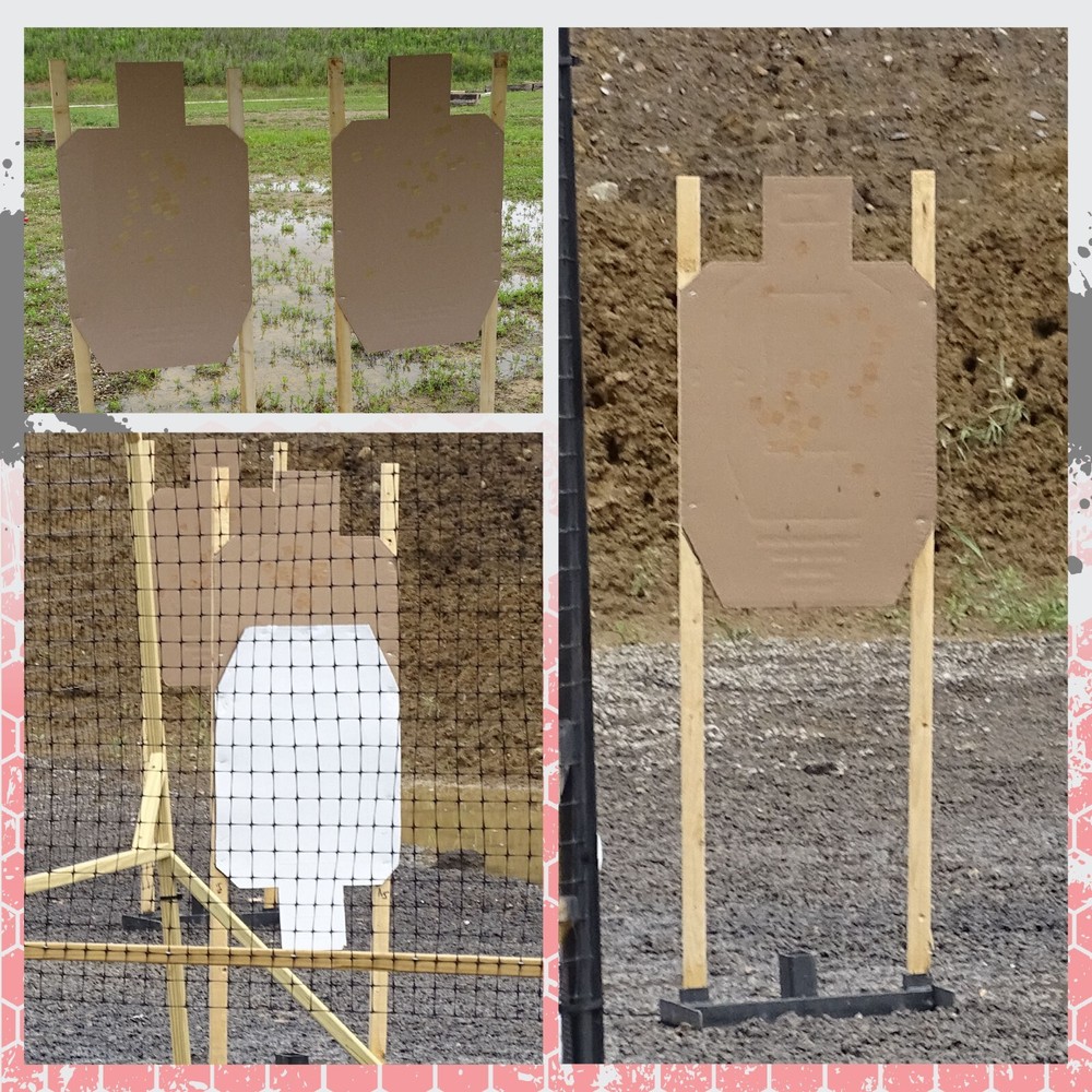 Official USPSA Cardboard Targets, Competition Torso Target