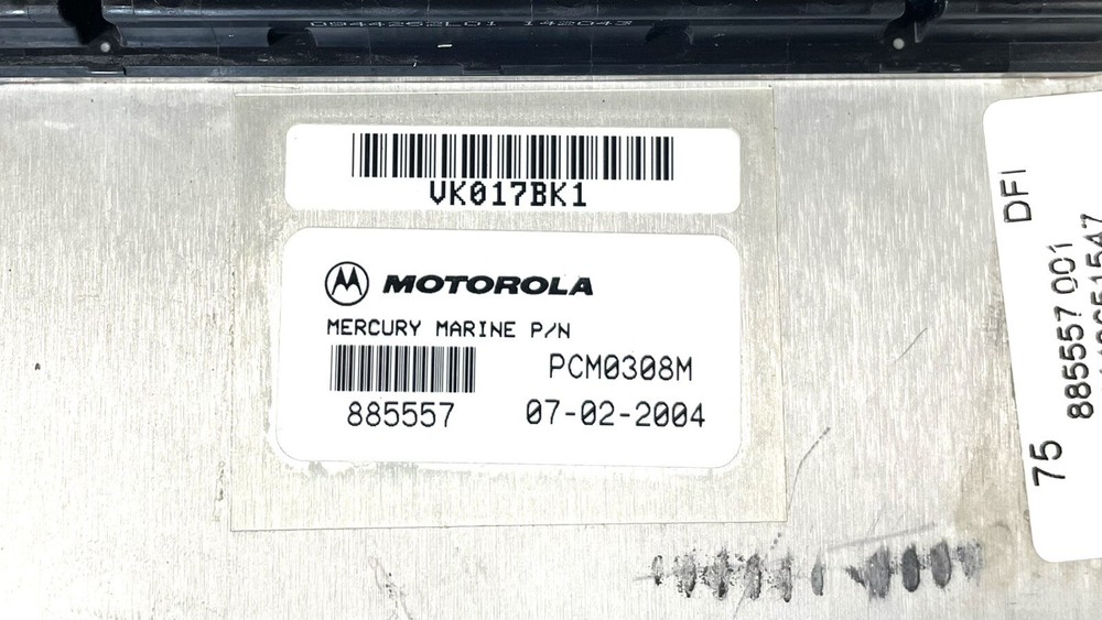 2005 Mercury 75 HP DFI OptiMax Outboard PCM Propulsion Control Module 89790640T