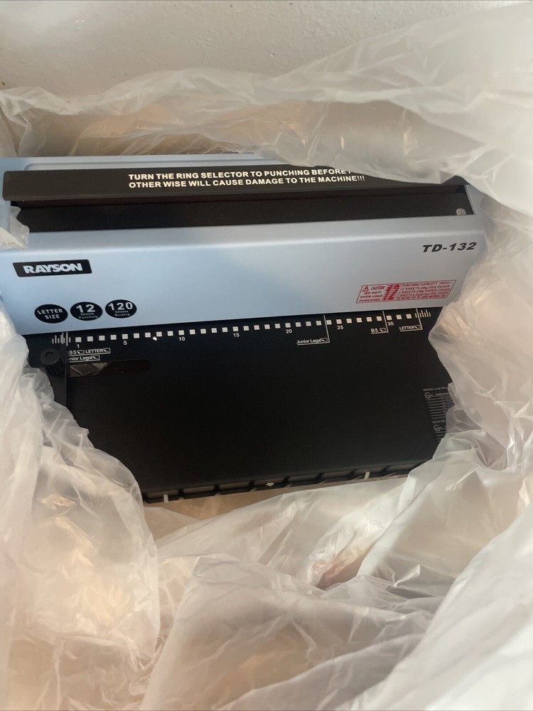Rayson TD-132 Binding Machine