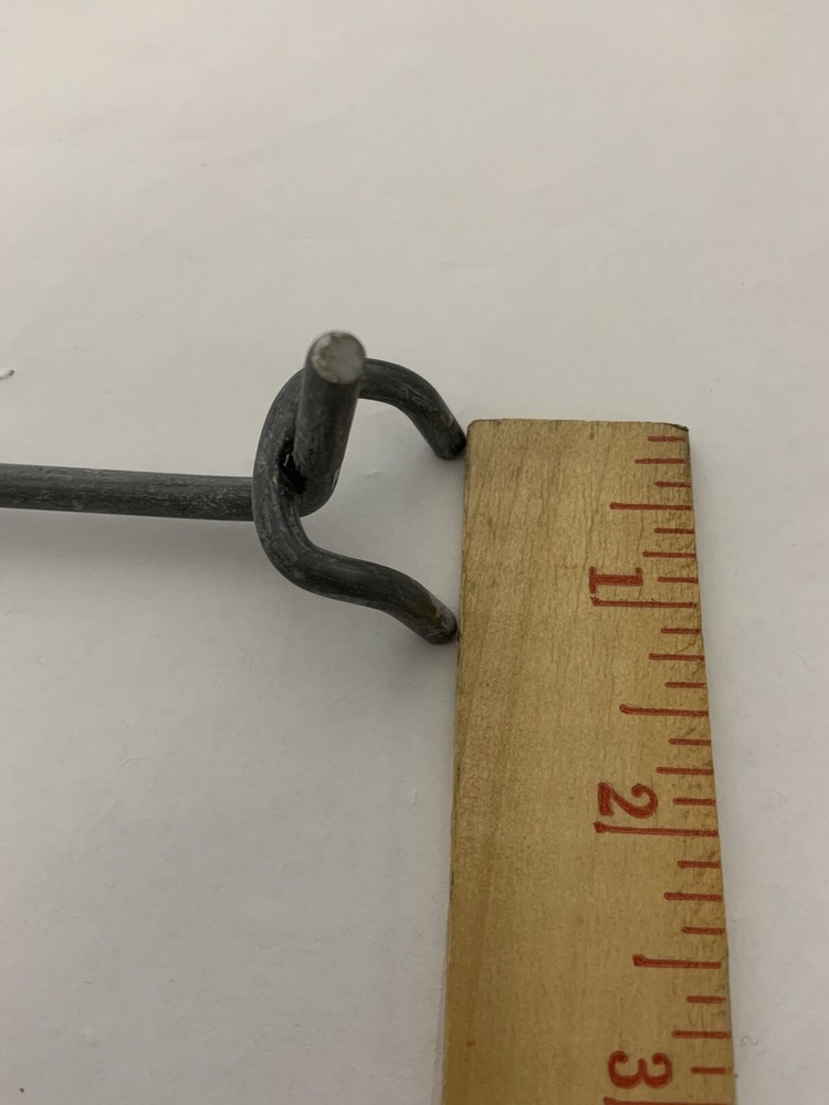 galvanized 8" peg board hooks heavy duty