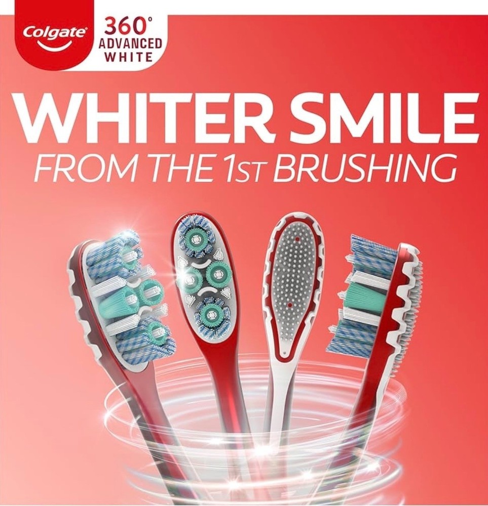 Colgate 360 Optic White Advanced Whitening 2 Pack (4 Count)