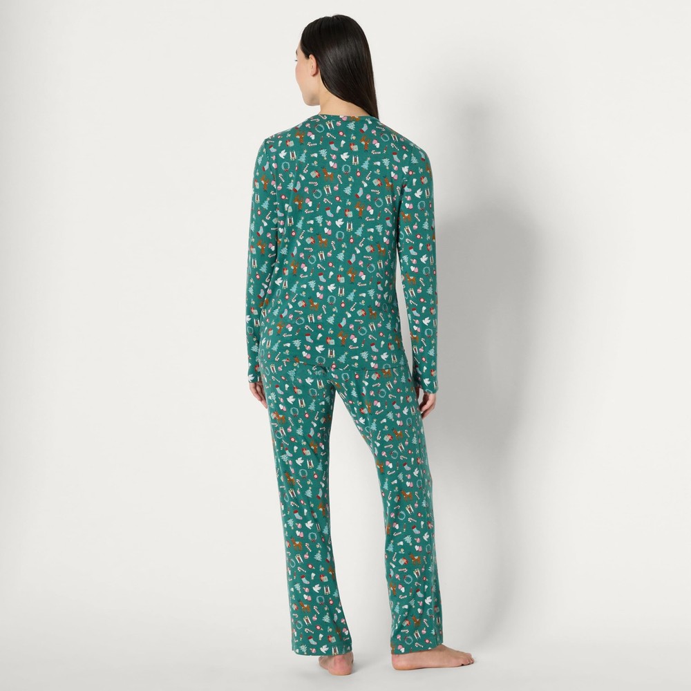 Amazon Essentials Sofia Grainge Women's Pajama Set Medium Sage Green 80 Char