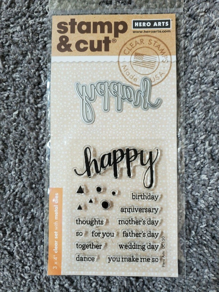 Hero Arts Stamp & Cut YOU PICK