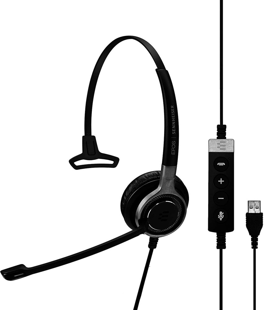 Sennheiser SC 30 USB ML USB Single-Sided Wired Headset w/ Mic - Slightly Used