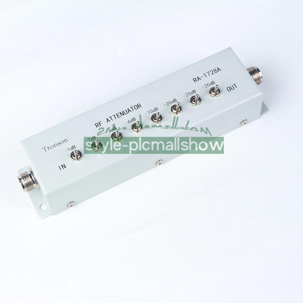 0 - 82DB VARIABLE/ STEP ATTENUATOR 50 OHM for Ham Radio Transmitter NEW