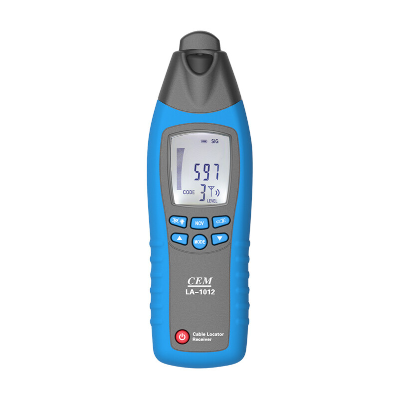 CEM LA-1012 General Cable Locator Tester Receiver with Transmitter Line Tracker