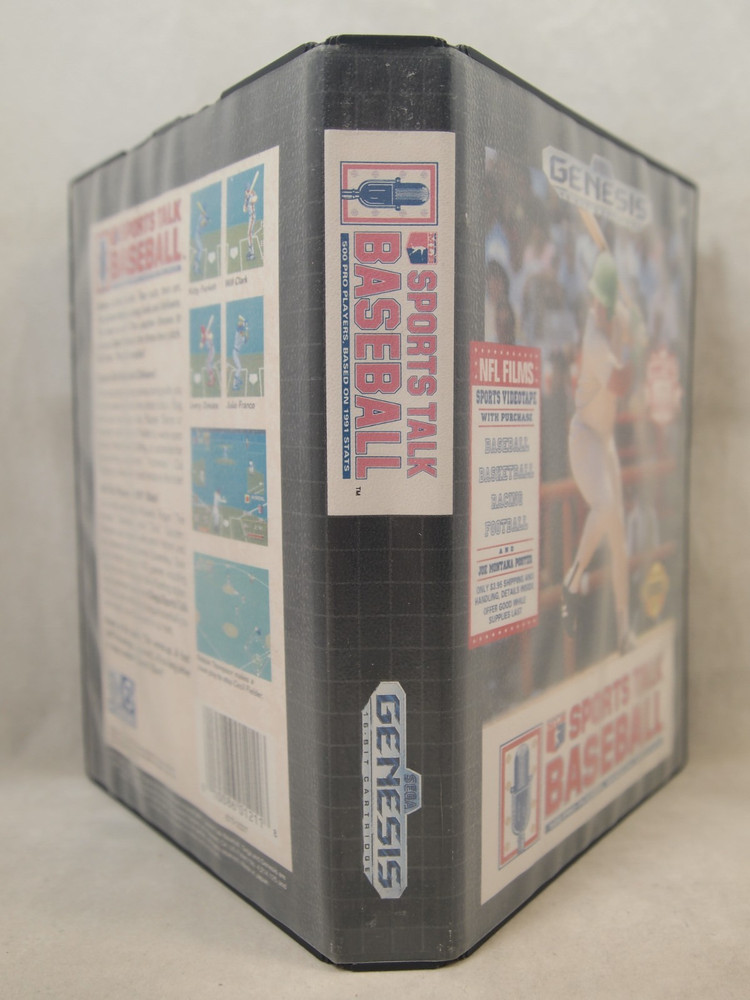 Sports Talk Baseball Case (SEGA Genesis) Authentic BOX ONLY