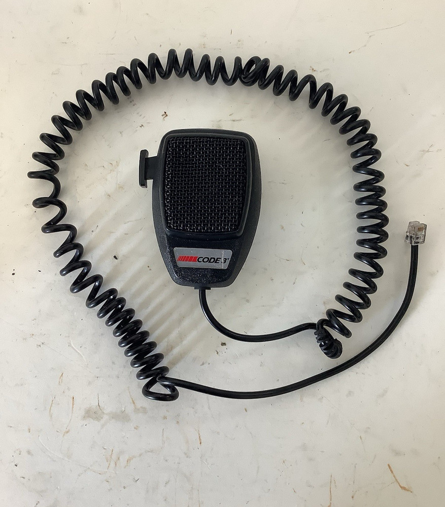 Code 3 Z3 Series T11856 Police Microphone/Mic W/ Modular Style Jack Code