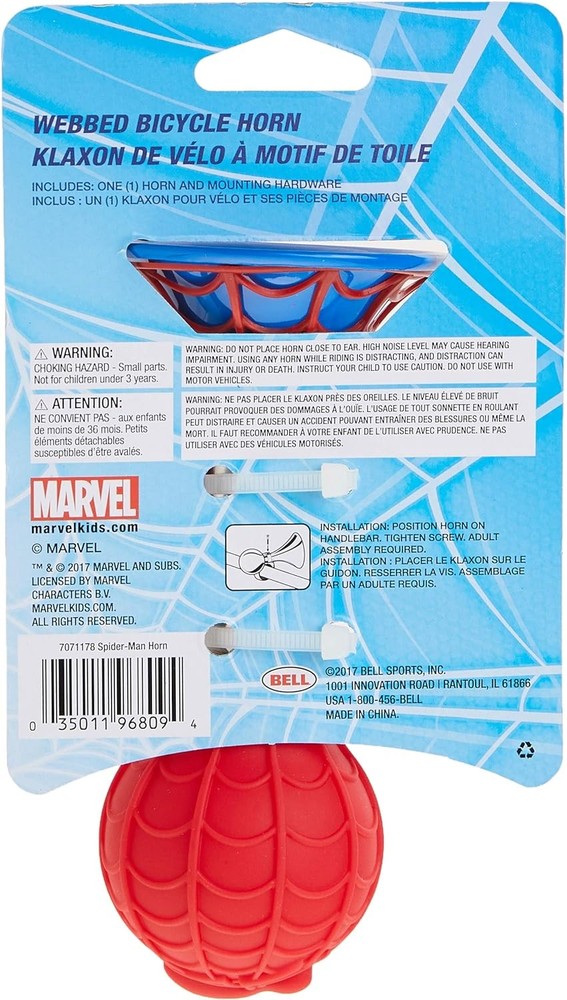 Bell Marvel Spider-Man Bike Horn