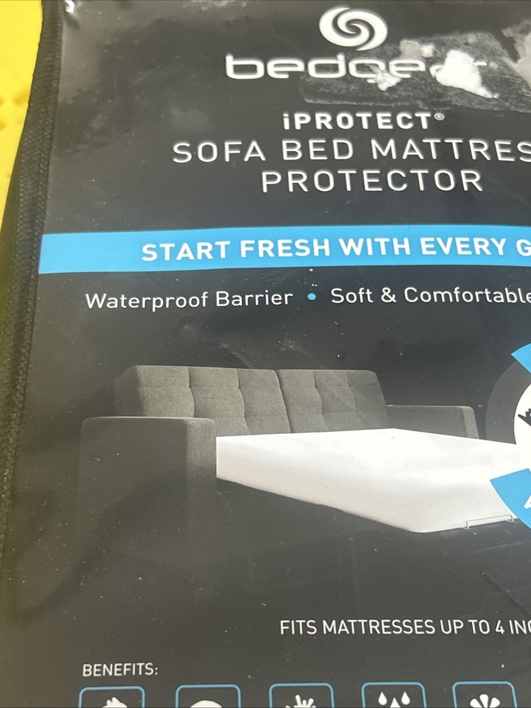 Bedgear Sofa Bed MattressProtector iProtect New in Box
