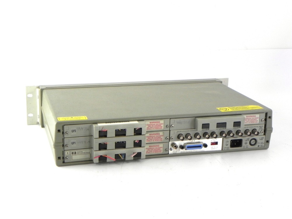 Keysight 3488A Switch/Control Unit with 4ea 44471A, 1ea 44472A