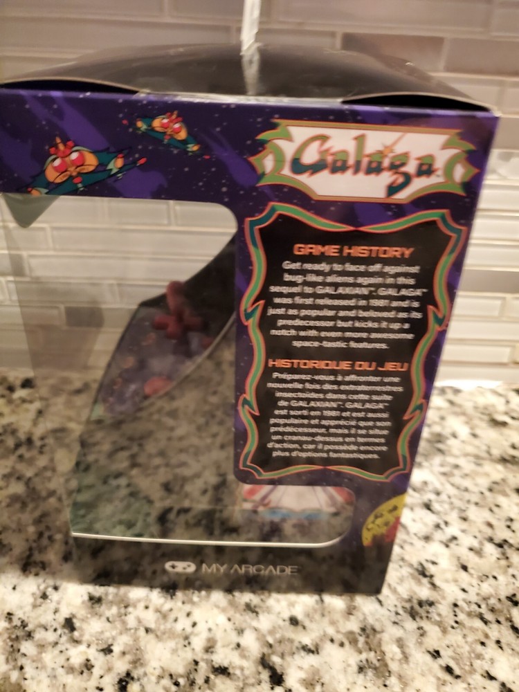 Galaga Micro Player Arcade Game. Bin#19