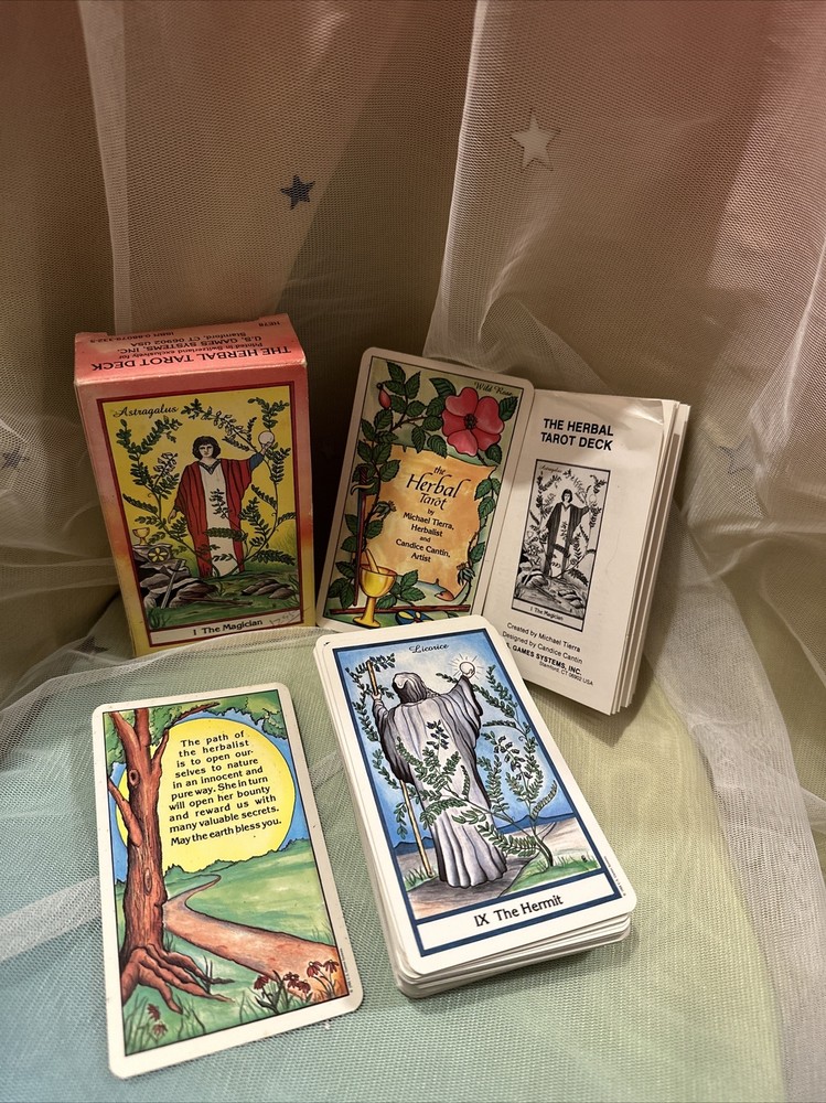 Herbal Tarot Deck And Booklet
