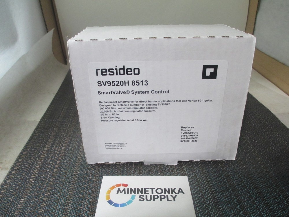 Honeywell SV9520H8513 Smart Valve NEW!