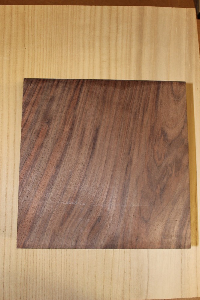 Black walnut bowl blank 9 X 9 X 3"