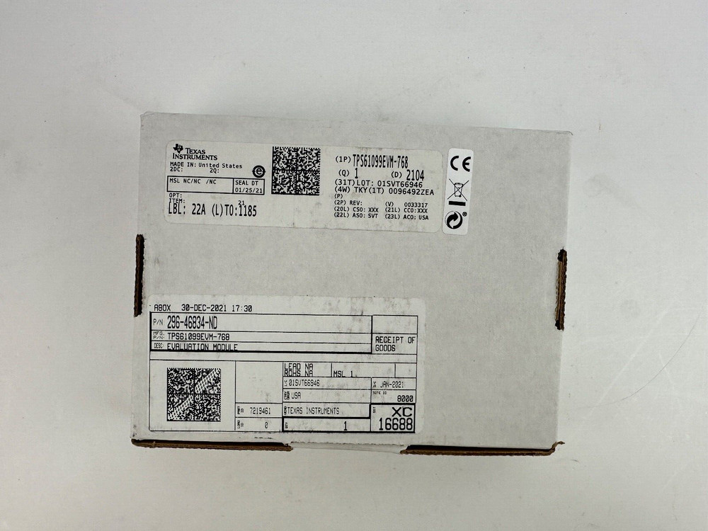 Texas Instruments Evaluation Board TPS61099EVM-768 *OPEN BOX*