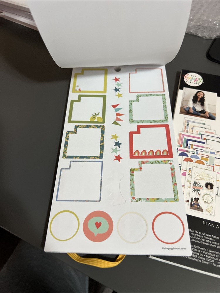 Happy Planner Sticker books 50+Sticker-sheets.