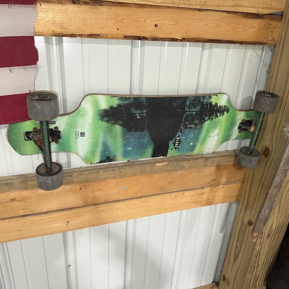 GLOBE SPEARPOINT LONGBOARD COMPLETE-9.87x40 BAMBOO/GREEN