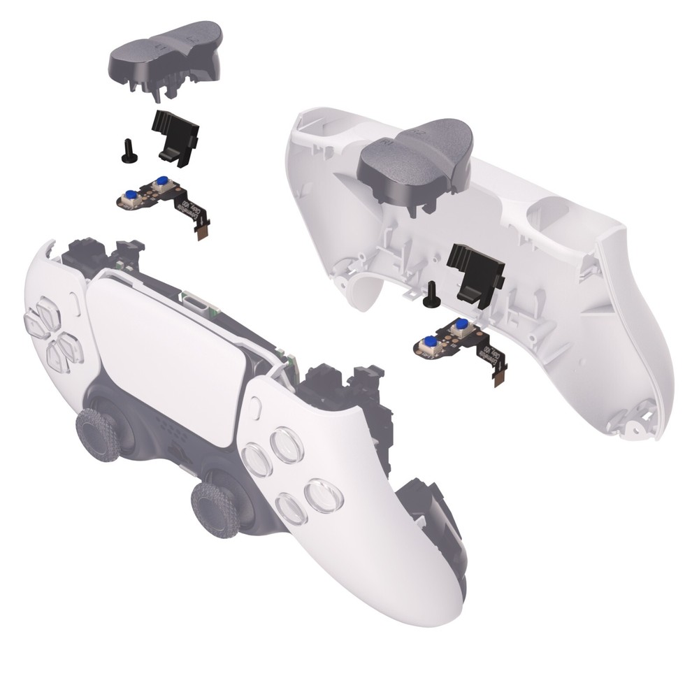eXtremeRate Clicky Hair Trigger Kit Shoulder Buttons Bumper for PS5 Controller