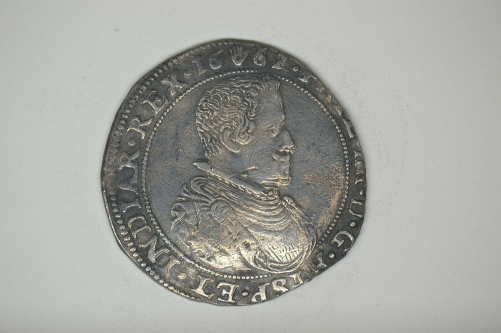 Spanish Netherlands: Brabant- 1662 Half Ducaton- Extremely Fine