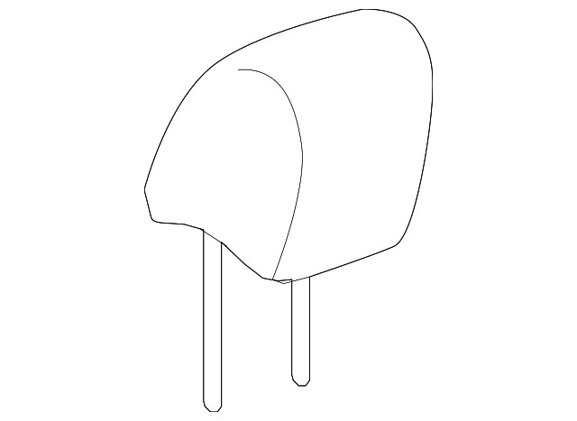 Genuine GM Headrest 25796531