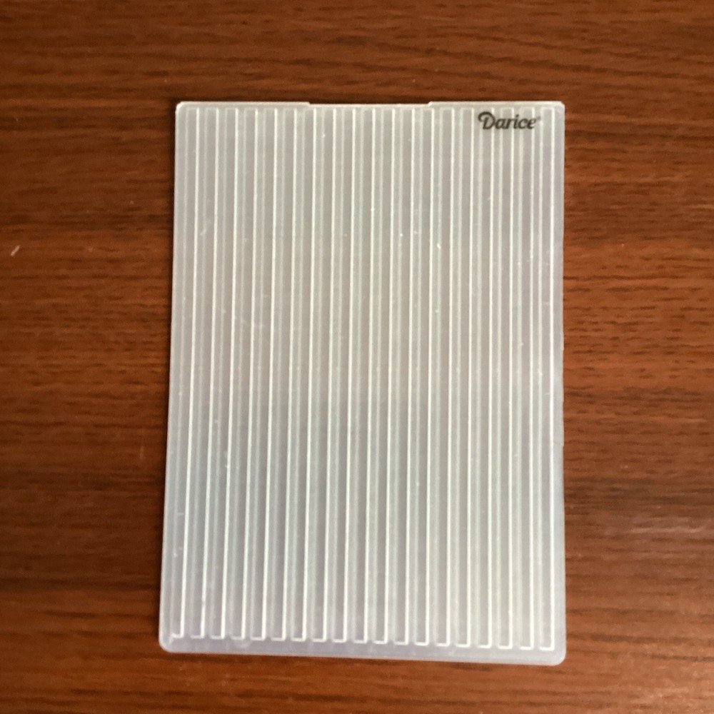 6 Darice Embossing Folders use with Cuttlebug paper craft card making