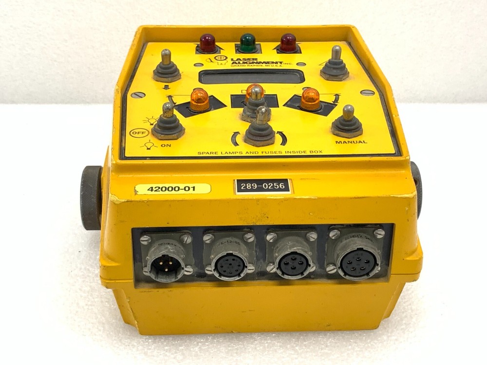 Laser Alignment 42000-1 Laser Control, Control Box, Auto Manual Switch NICE DEAL