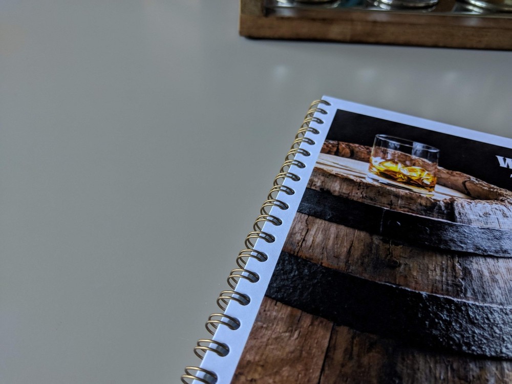 Whiskey Tasting Notebook for Bourbon, Japanese & Scotch Whisky