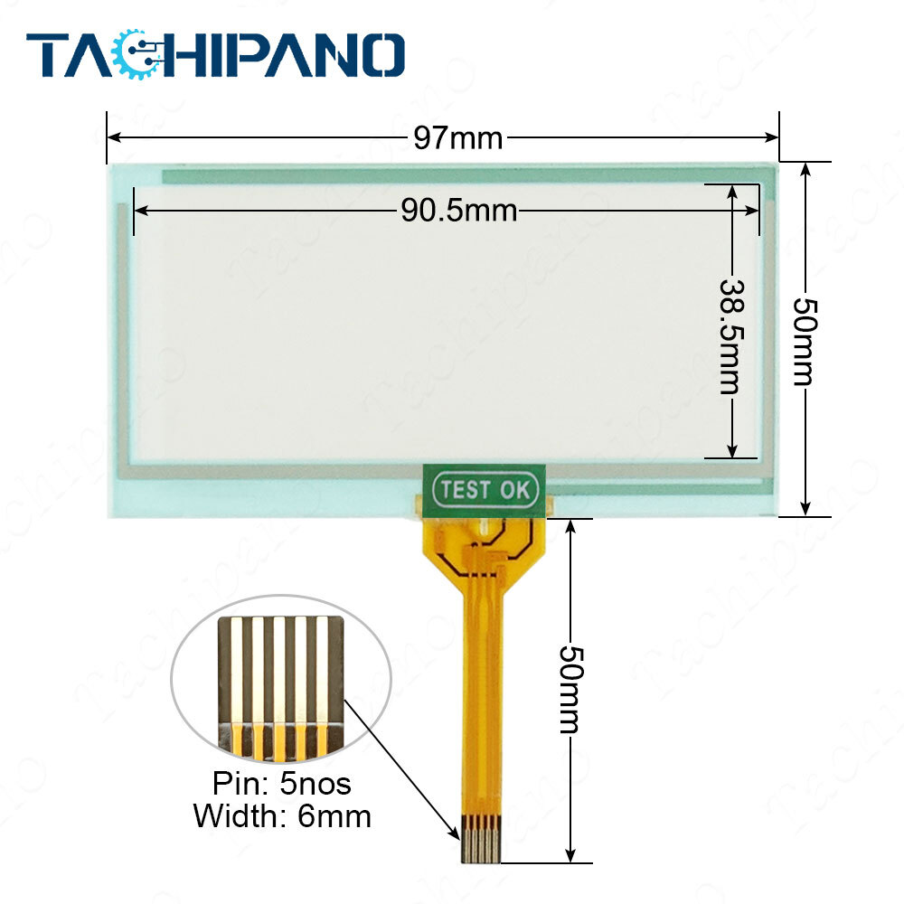 3910017-02 Touch Screen Panel Glass Digitized for Pro-face 3910017-02