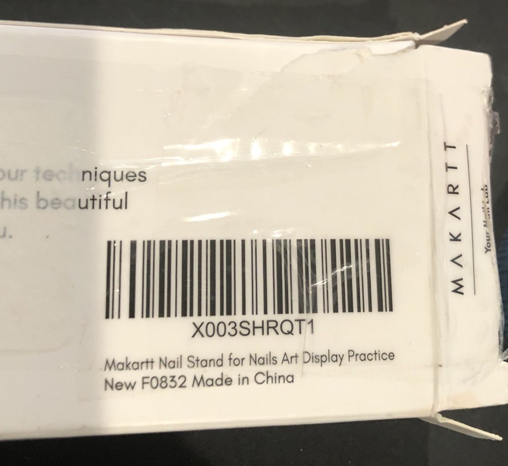 Makartt Nail Stand For Nails Art Display Practice