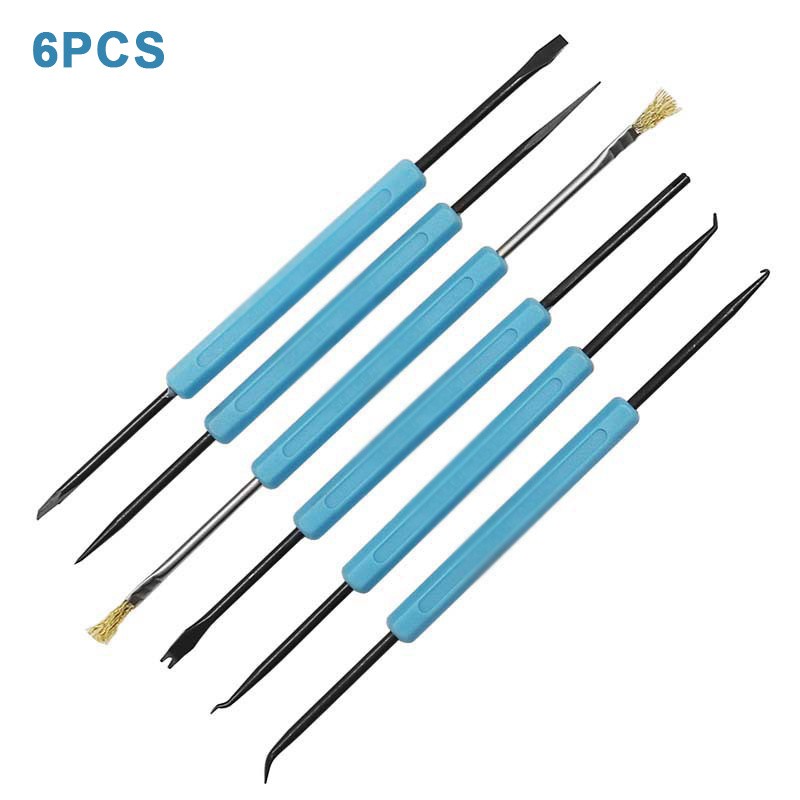 6PCS Solder Assist Tool For PCB Disassembly Repair Replace Capacitor Tools