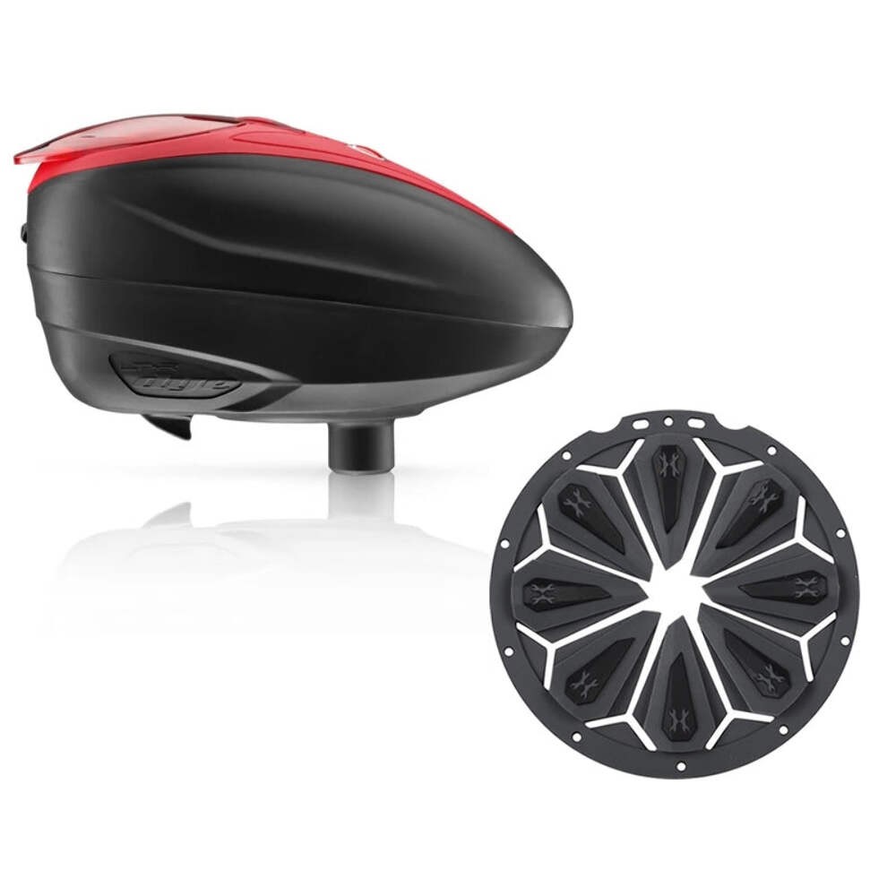 Dye LT-R Loader & HK Epic Feed Combo - Red / Charcoal