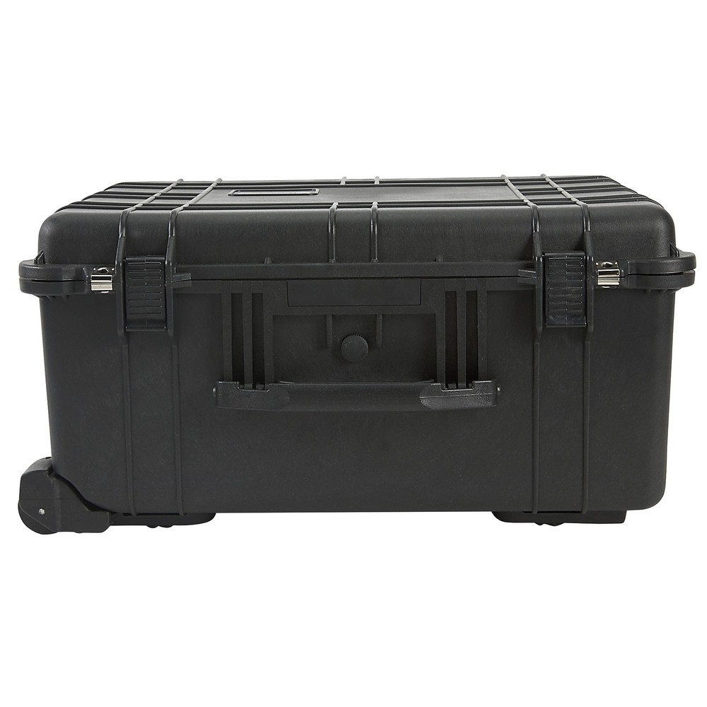 Strongway 24.5in. Rolling Protective Storage Case, IP55 Water Resistant, Black