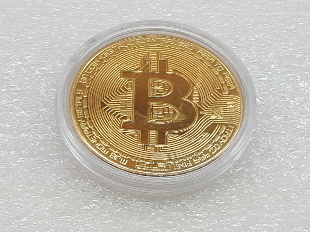 Bitcoin Commemorative  Gold Plated