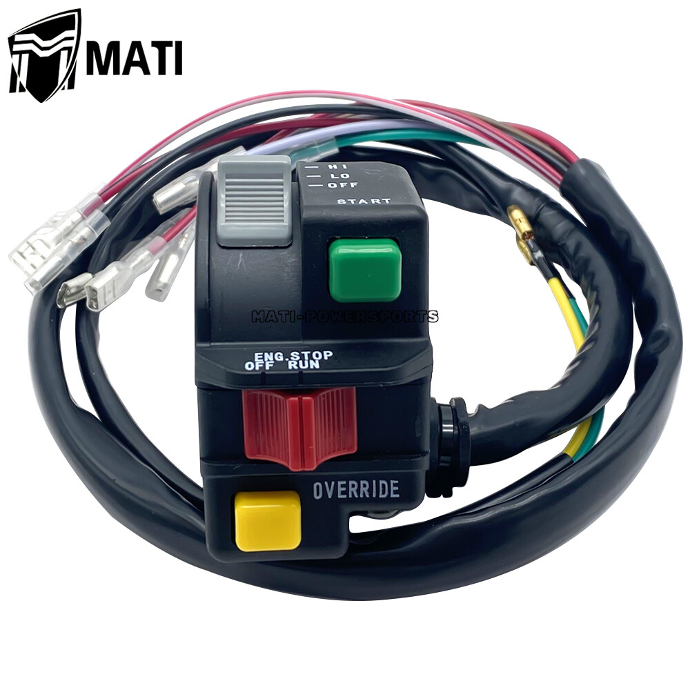 Handlebar Switch Start Stop Headlight 4110193 for Polaris Scrambler 400 500 4X4