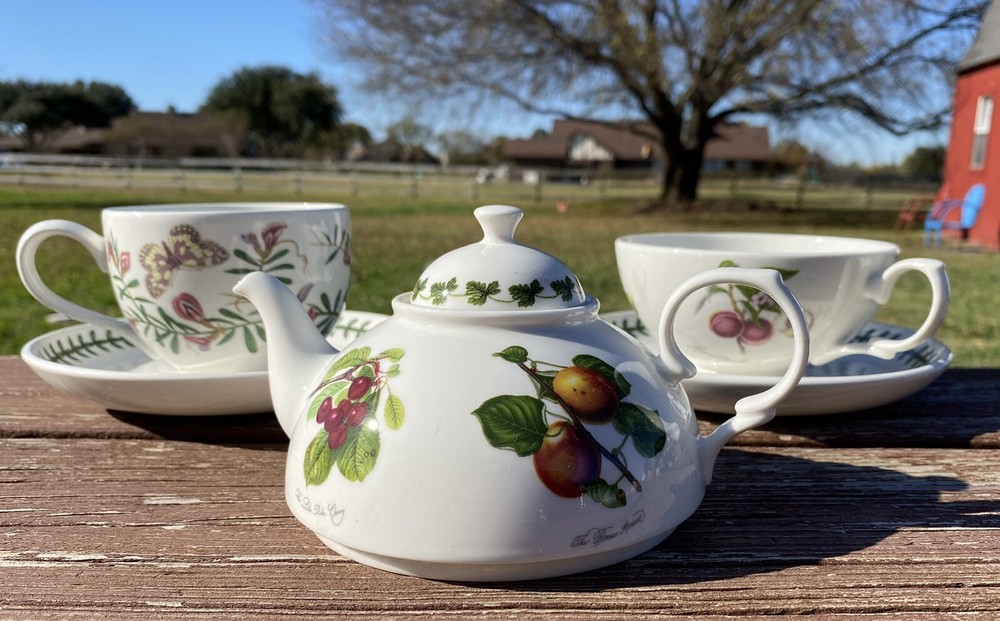 6pc Portmeirion Tea Set