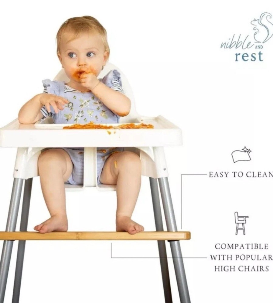 Nibble And Rest Adjustable Highchair Footrest
