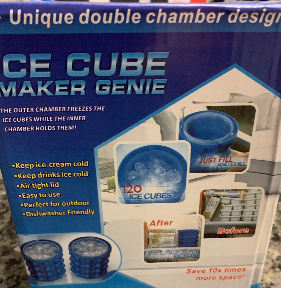 Summer Ice Cube Maker Mold Silicone Ice Bucket Tray Bucket