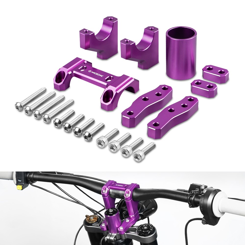 NICECNC Upper Triple Clamp Top Link Handlebar Bar Riser Fit Surron light bee X S
