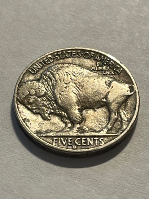 1938-D Buffalo Nickel/VF #12281-2