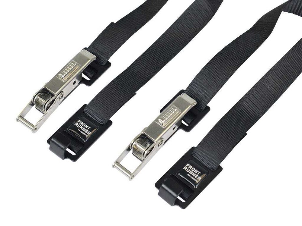 Front Runner Outfitters Quick Release Dometic Fridge Straps-Black; STRA069
